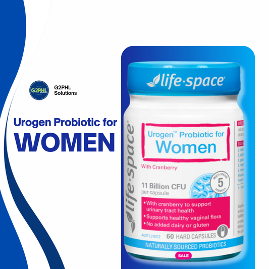 Life Space Urogen Probiotic for Women 60 Capsules